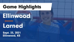 Ellinwood  vs Larned  Game Highlights - Sept. 23, 2021