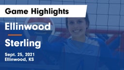 Ellinwood  vs Sterling  Game Highlights - Sept. 25, 2021