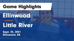 Ellinwood  vs Little River  Game Highlights - Sept. 25, 2021