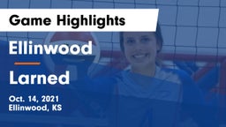 Ellinwood  vs Larned  Game Highlights - Oct. 14, 2021