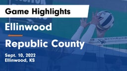 Ellinwood  vs Republic County  Game Highlights - Sept. 10, 2022