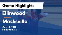 Ellinwood  vs Macksville Game Highlights - Oct. 15, 2022