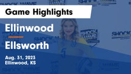 Ellinwood  vs Ellsworth  Game Highlights - Aug. 31, 2023