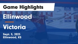 Ellinwood  vs Victoria  Game Highlights - Sept. 5, 2023
