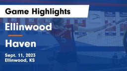 Ellinwood  vs Haven  Game Highlights - Sept. 11, 2023