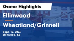 Ellinwood  vs Wheatland/Grinnell Game Highlights - Sept. 12, 2023