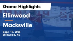 Ellinwood  vs Macksville  Game Highlights - Sept. 19, 2023