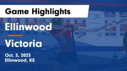 Ellinwood  vs Victoria  Game Highlights - Oct. 3, 2023
