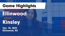 Ellinwood  vs Kinsley  Game Highlights - Oct. 10, 2023