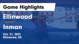 Ellinwood  vs Inman  Game Highlights - Oct. 21, 2023