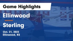 Ellinwood  vs Sterling  Game Highlights - Oct. 21, 2023