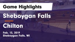 Sheboygan Falls  vs Chilton Game Highlights - Feb. 13, 2019