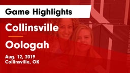 Collinsville  vs Oologah  Game Highlights - Aug. 12, 2019