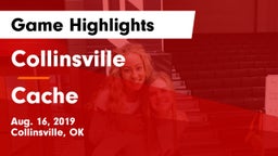Collinsville  vs Cache  Game Highlights - Aug. 16, 2019
