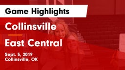 Collinsville  vs East Central  Game Highlights - Sept. 5, 2019