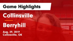 Collinsville  vs Berryhill  Game Highlights - Aug. 29, 2019