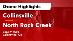 Collinsville  vs North Rock Creek Game Highlights - Sept. 9, 2022