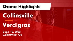 Collinsville  vs Verdigras  Game Highlights - Sept. 10, 2022