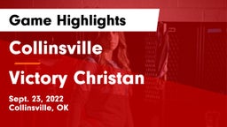 Collinsville  vs Victory Christan  Game Highlights - Sept. 23, 2022