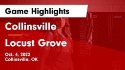 Collinsville  vs Locust Grove  Game Highlights - Oct. 4, 2022