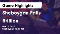 Sheboygan Falls  vs Brillion  Game Highlights - Dec. 1, 2017