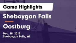 Sheboygan Falls  vs Oostburg  Game Highlights - Dec. 18, 2018