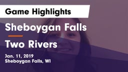 Sheboygan Falls  vs Two Rivers  Game Highlights - Jan. 11, 2019