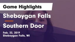 Sheboygan Falls  vs Southern Door  Game Highlights - Feb. 22, 2019