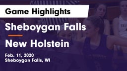 Sheboygan Falls  vs New Holstein  Game Highlights - Feb. 11, 2020