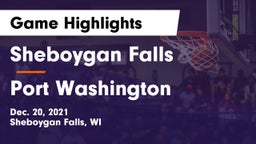 Sheboygan Falls  vs Port Washington Game Highlights - Dec. 20, 2021