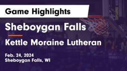 Sheboygan Falls  vs Kettle Moraine Lutheran  Game Highlights - Feb. 24, 2024