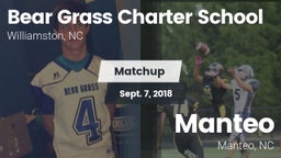 Matchup: Bear Grass Charter S vs. Manteo  2018