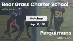 Matchup: Bear Grass Charter S vs. Perquimans  2019