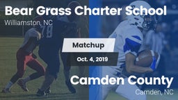 Matchup: Bear Grass Charter S vs. Camden County  2019