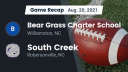 Recap: Bear Grass Charter School vs. South Creek  2021