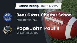 Recap: Bear Grass Charter School vs. Pope John Paul II 2022