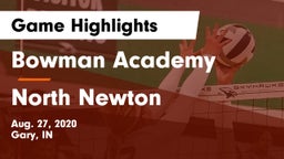 Bowman Academy  vs North Newton  Game Highlights - Aug. 27, 2020