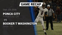 Recap: Ponca City  vs. Booker T Washington  2016