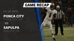 Recap: Ponca City  vs. Sapulpa  2016