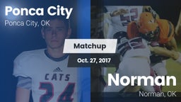 Matchup: Ponca City High vs. Norman  2017