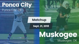 Matchup: Ponca City High vs. Muskogee  2018