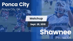 Matchup: Ponca City High vs. Shawnee  2018