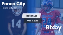 Matchup: Ponca City High vs. Bixby  2018