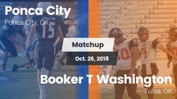 Matchup: Ponca City High vs. Booker T Washington  2018