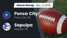 Recap: Ponca City  vs. Sapulpa  2018