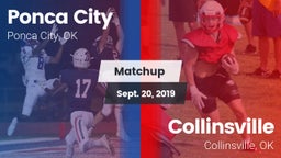 Matchup: Ponca City High vs. Collinsville  2019