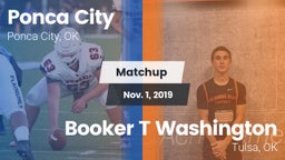 Matchup: Ponca City High vs. Booker T Washington  2019