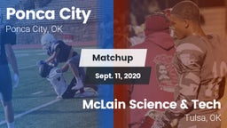Matchup: Ponca City High vs. McLain Science & Tech  2020