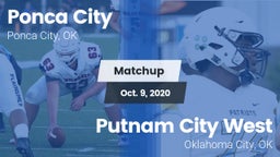 Matchup: Ponca City High vs. Putnam City West  2020