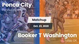 Matchup: Ponca City High vs. Booker T Washington  2020